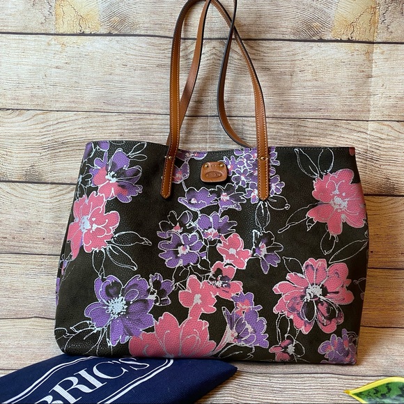 NWT Brics Floral Life Tote - Picture 2 of 9